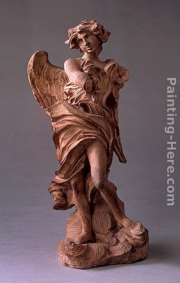 Gian Lorenzo Bernini Angel with the Inscription of I.N.R.I.